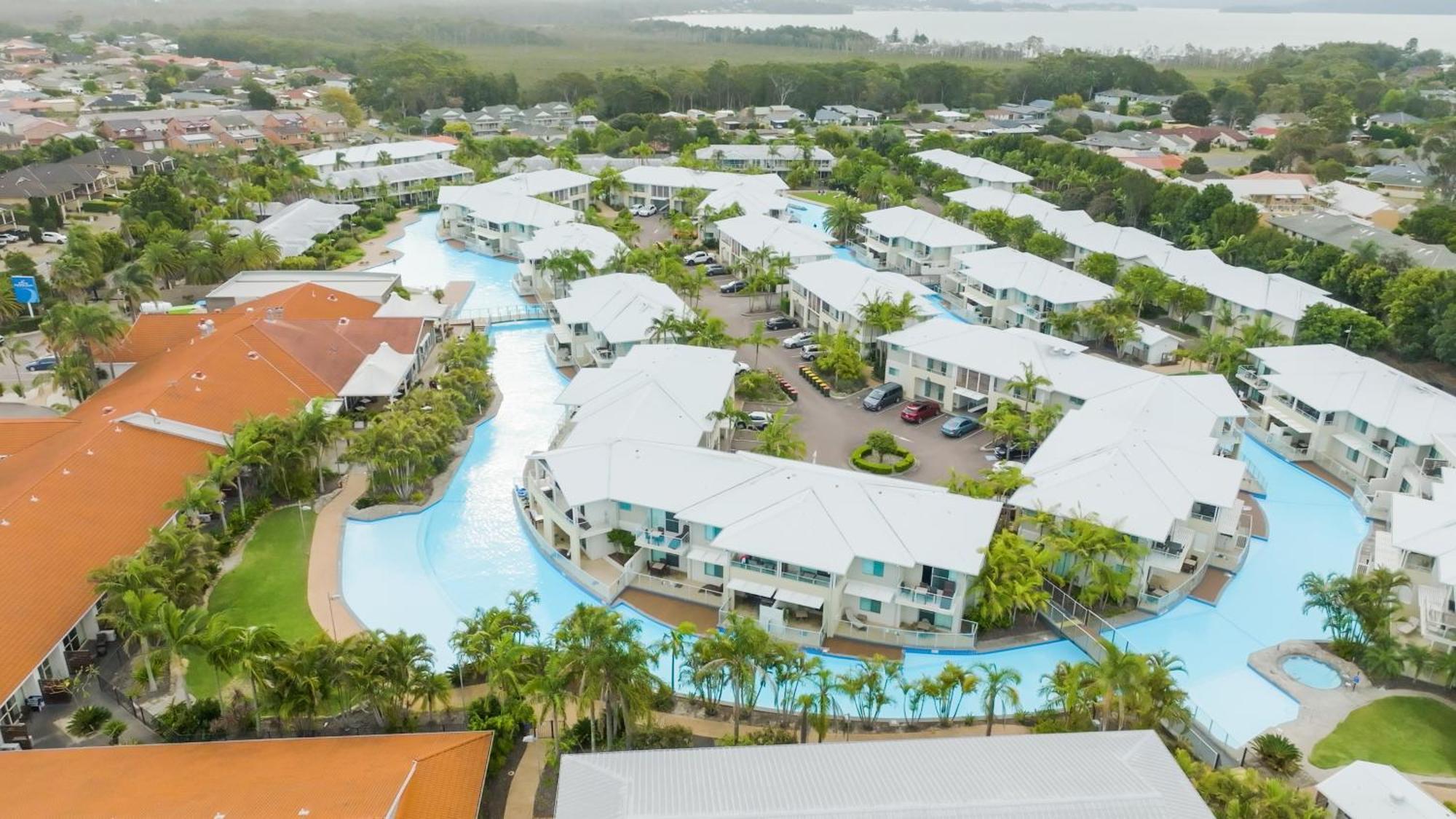 Oaks Port Stephens Pacific Blue Resort Salamander Bay Esterno foto