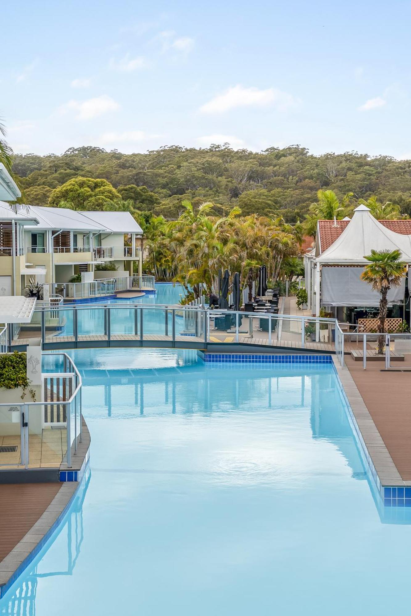 Oaks Port Stephens Pacific Blue Resort Salamander Bay Esterno foto